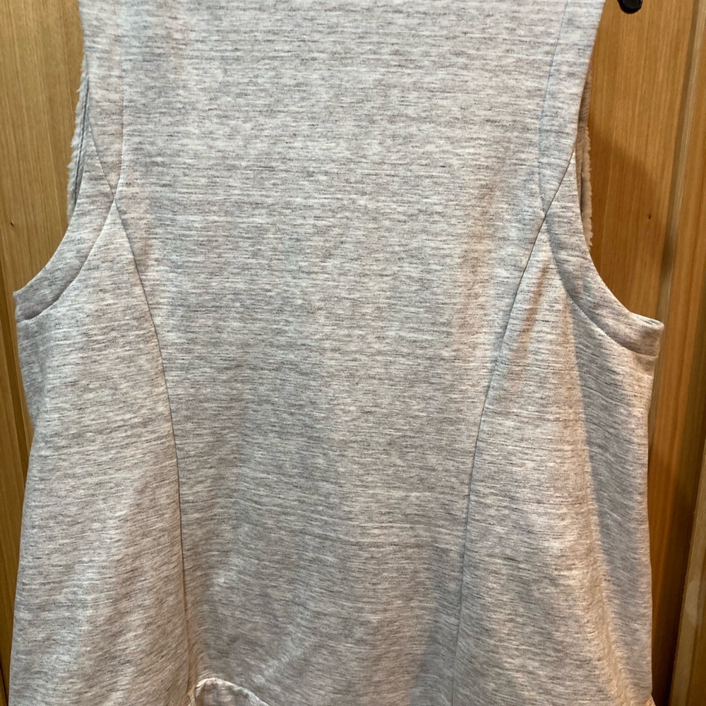 Athleta Light Grey Vest - image 2